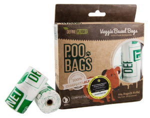 Define Planet Poo Bags Veggie Based for Dogs, 8-count