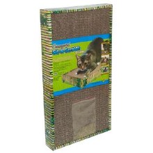 Ware Corrugated Sit & Scratch Cat Scratcher, Double