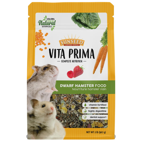 Sunseed Vita Prima Dwarf Hamster Food