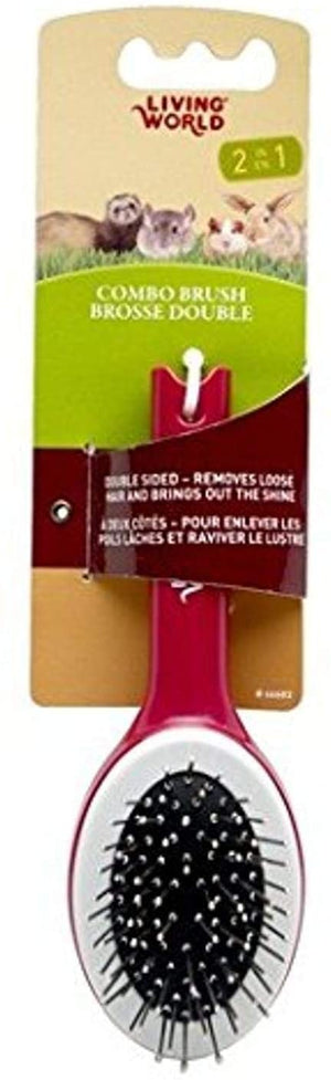 Brosse peigne pour petits animaux Living World