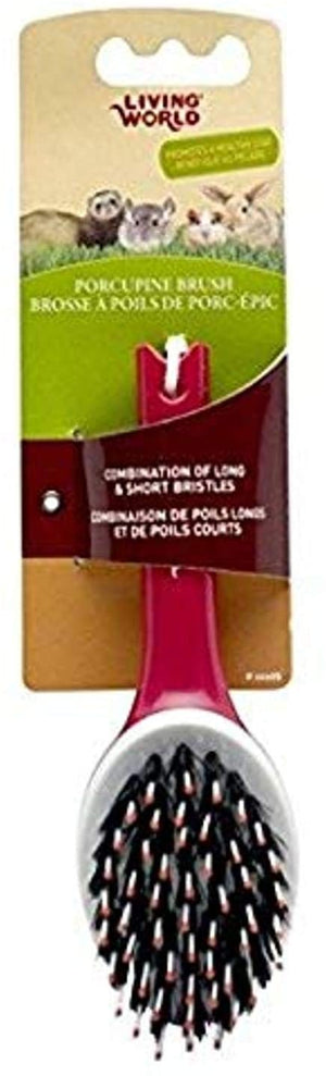 Brosse à porc-épic Living World pour petits animaux