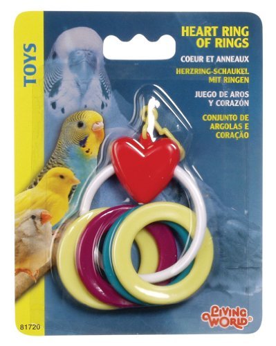 Jouet oiseau Living World Heart Ring of Rings