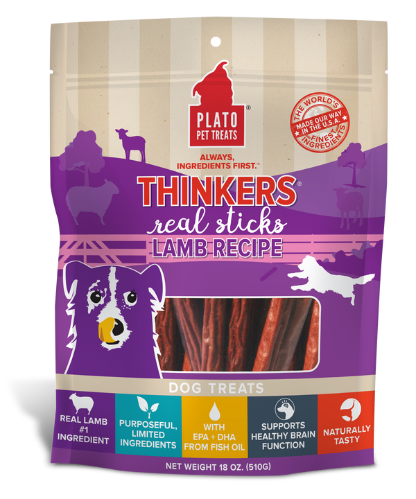 Plato Thinkers Lamb Recipe Dog Treats