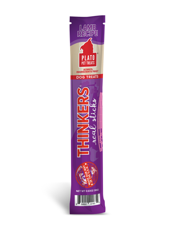 Plato Thinkers Singles Lamb Singles Dog Treats