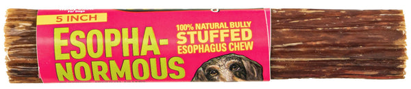 Etta Says! Esopha-Normous Stuffed Bully Stick Dog Treats
