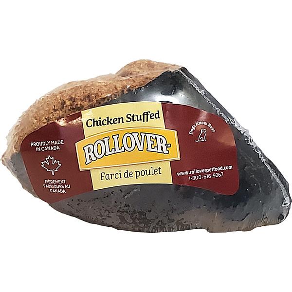 Rollover Premium Chicken Stuffed Beef Hooves Dog Treats