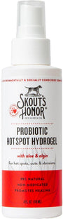 Skout's Honor Hydrogel probiotique Hot Spot pour animaux, 4 oz