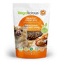 foufouBRANDS Vegalicious Morceaux à mâcher sains Beurre de cacahuète Friandises pour chiens, 5,3 oz