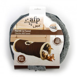 All for Paws Lamb Find Me Tunnel Cat Toy, Assorted Colors