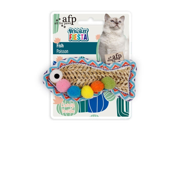 All for Paws Jouet pour chat Whisker Fiesta Poisson