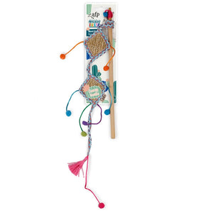 All for Paws Jouet pour chat Whisker Fiesta Cerf-volant baguette