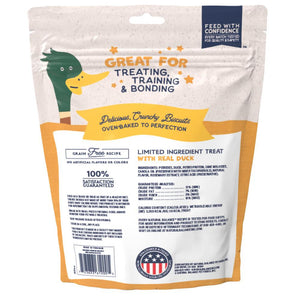 Natural Balance Rewards Crunchy Biscuits Bite-Size with Real Duck Small Breed Dog Treats
