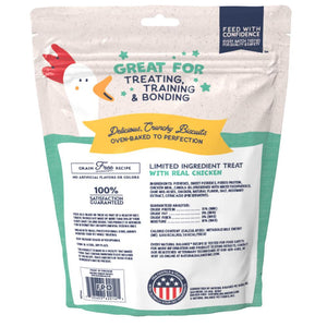 Natural Balance Rewards Crunchy Biscuits with Real Chicken Dog Treats