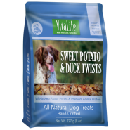 VitaLife Torsades patate douce & canard Friandises pour chiens sans céréales en jerky