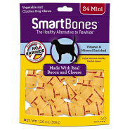 SmartBones Classic Bacon & Cheese Dog Treats