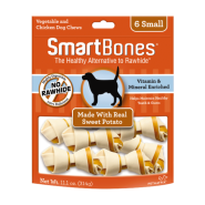 SmartBones Classic Sweet Potato Dog Treats