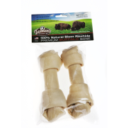 Tasman's American Bison Rawhide Bones Dog Treats