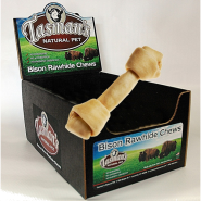 Tasman's American Bison Rawhide Bones Dog Treats