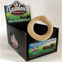 Tasman's American Bison Rawhide Rings Dog Treats, Individually Shrink Wrapped