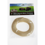 Tasman's American Bison Rawhide Rings Dog Treats