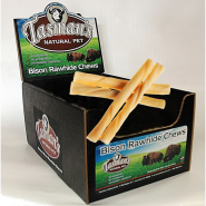 Tasman's American Bison Rawhide Twisters Dog Treats