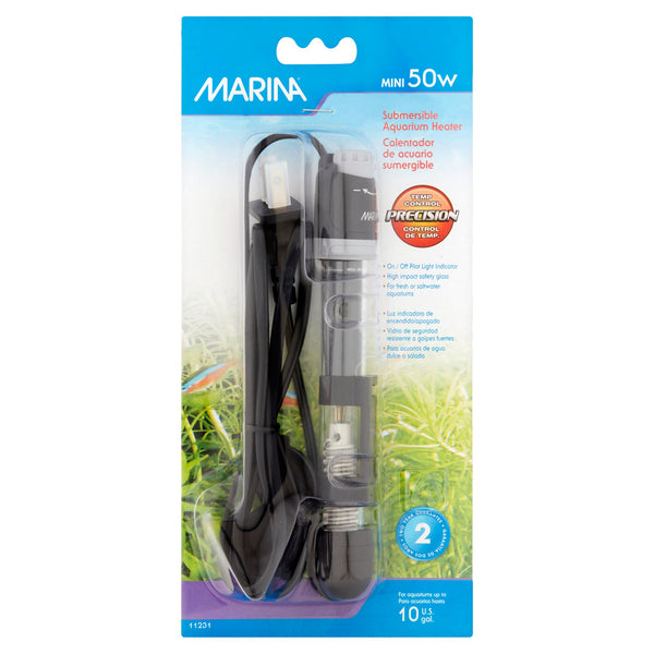 Marina Submersible Aquarium Heater, Mini