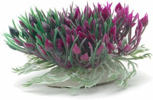 Marina Betta Purple Hearts Shrubs Plastic Aquarium Plant