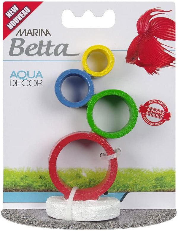 Marina Betta Circus Rings Aquarium Ornament