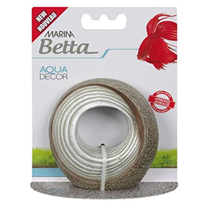 Marina Betta Stone Shell Aquarium Ornament