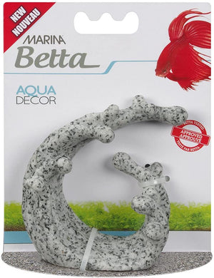 Marina Betta Granite Wave Aquarium Ornament
