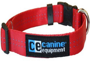 RC Pets Canine Equipment Technika Utility Dog Collar, Red