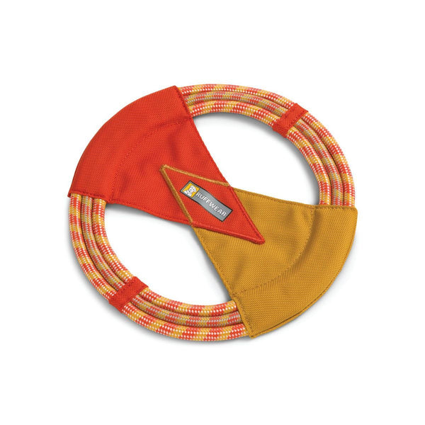 Ruffwear Pacific Ring Disc Dog Fetch Toy, Sockeye Red