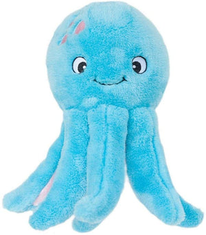 ZippyPaws Jouet en peluche pour chien Grunterz, Oscar la Pieuvre