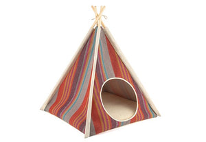 P.L.A.Y. Horizon Teepee Pet Bed, Desert