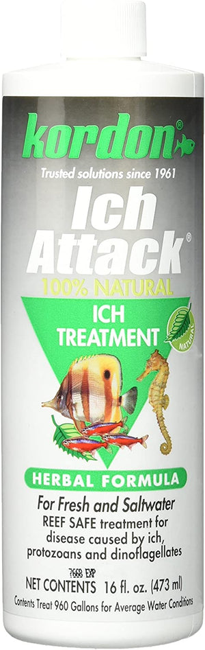 Kordon Ich-Attack for Fresh & Saltwater Aquariums