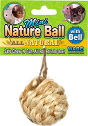 Ware Nature Ball with Bell Small Animal Toy