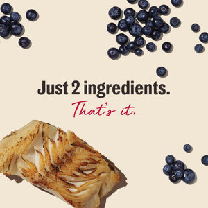 The Honest Kitchen Superfood Cod Crisps Cod & Blueberries Dog Treats, 3-oz