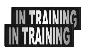 Dogline Removable Interchangeable Dog Patches, In Training, 2-pk