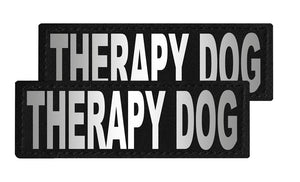Dogline Removable Interchangeable Dog Patches, Therapy Dog, 2-pk