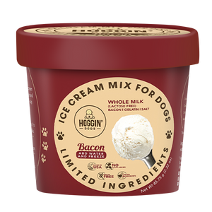 Puppy Cake Hoggin' Dogs Ice Cream Mix Bacon Flavored Dog Treats