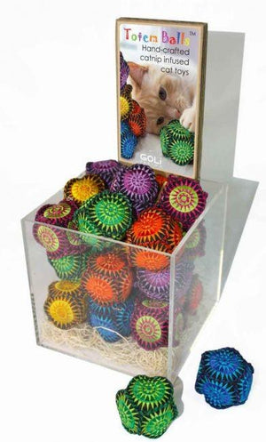 Goli Design Jouet à l’herbe à chat Totem Balls