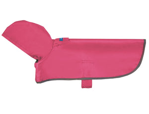 RC Pets Packable Rain Dog Poncho, Raspberry