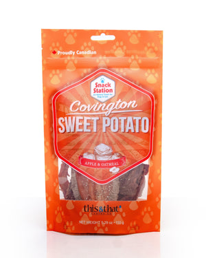 This & That Sweet Potato Apple & Oatmeal Dehydrated Dog Treats