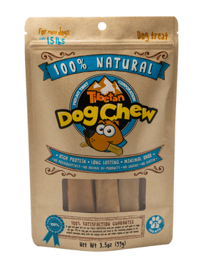 Tibetan Dog Chew Friandises naturelles au fromage pour chien