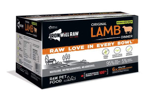 Iron Will Raw Original Lamb Frozen Cat & Dog Food