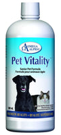 Omega Alpha Pet Vitality Complément premium vitalité senior pour chiens et chats