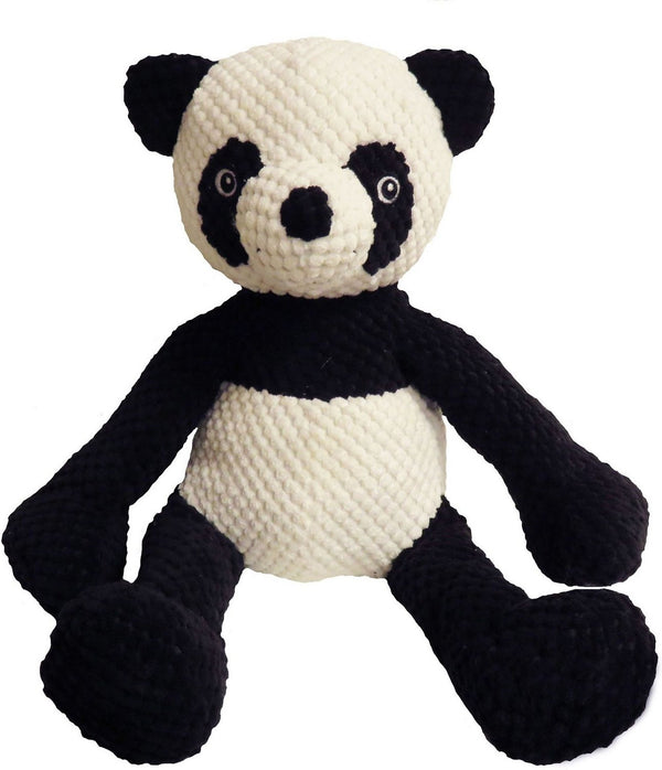 fabdog Floppy Jouet en peluche pour chien Panda