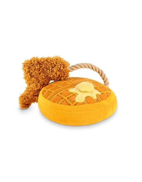 P.L.A.Y. Jouet pour chien Barking Brunch Chicken & Woofles