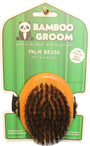 Bamboo Groom Brosse paume pour animaux