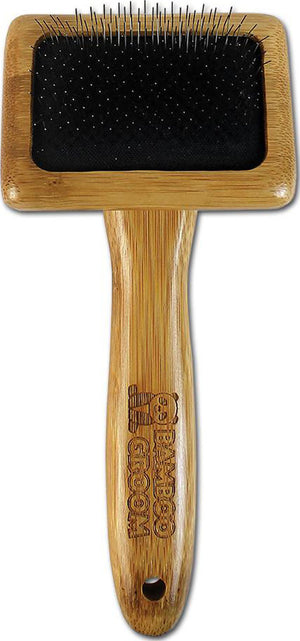 Bamboo Groom Brosse slicker pour animaux